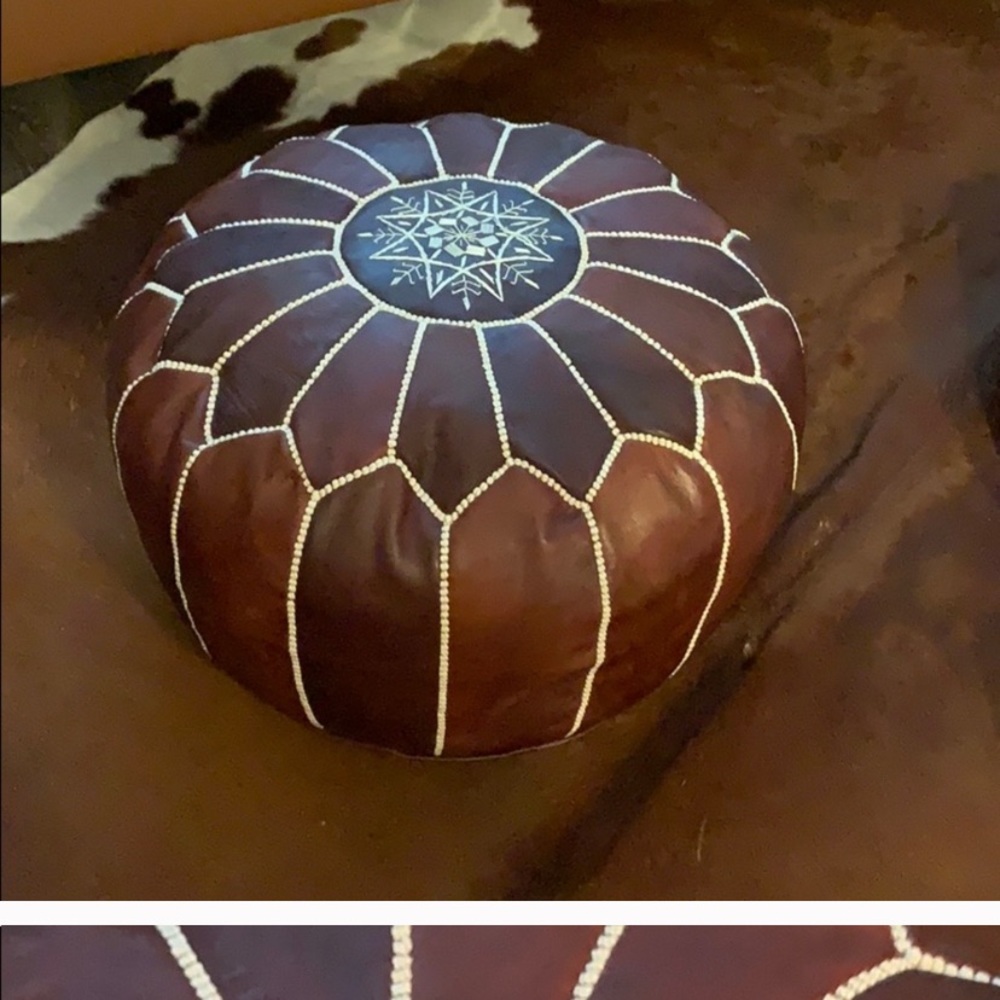 RESERVED coasters + ottomans